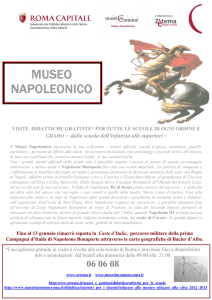 Locandina - Museo Napoleonico