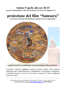 proiezione del film “Samsara” - Rete trentina Banche del Tempo