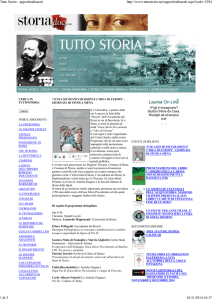 TuttoStoria.net, 18 novembre 2014.