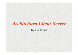 Architettura Client-Server