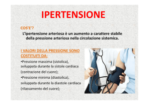 ipertensione - Liceo Scientifico Francesco D`Assisi