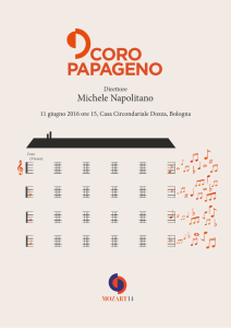 Libretto di Sala Coro Papageno