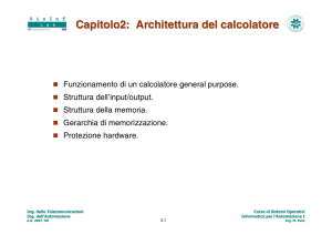 Architettura del calcolatore