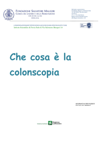 La Colonscopia (, 1 MB) - Fondazione Salvatore Maugeri
