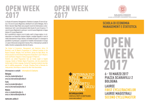 OPEN WEEK 2017 OPEN WEEK 2017 - Alma Orienta