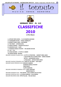 CLASSIFICHE 2010