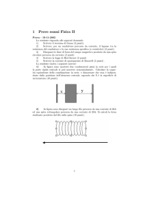 Prove d`esame INGEGNERIA UNICAL