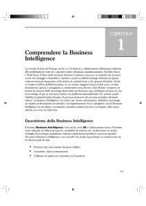 Comprendere la Business Intelligence