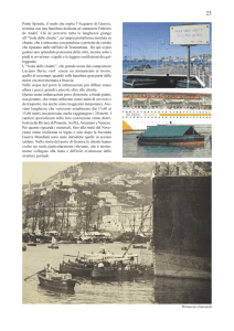 Ponte Spinola, il molo che ospita l`Acquario di Genova, termina con