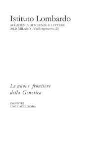 Abstracts - Istituto Lombardo Accademia di Scienze e Lettere