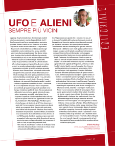 editoriale UFOE ALIENI