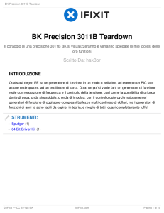 BK Precision 3011B Teardown