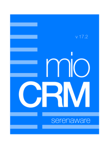 mioCRM 17.2 - guida utente