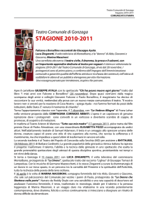 STAGIONE 2010-2011 - Comune di Gonzaga