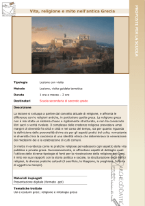 Vita, religione - archeologica toscana