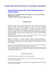 Il ruolo della pelle nel processo di guarigione