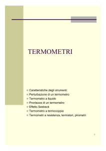 termometri - INFN Roma1