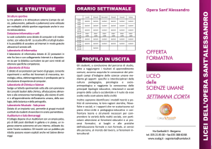 liceo delle scienze umane brochure 2016-2017