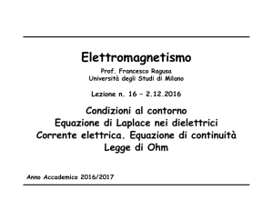 Elettromagnetismo 1 - (INFN)