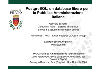 PostgreSQL, un database libero per la Pubblica