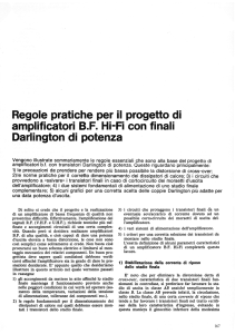 Philips - Regole pratiche per il progetto di amplificatori B.F. Hi