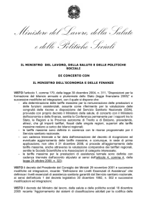 Clicca qui per visualizzare la bozza del Decreto