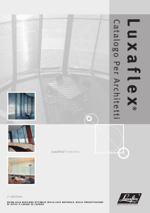 Il catalogo Luxaflex