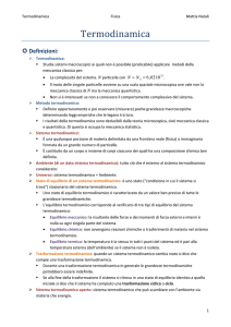 Termodinamica - Polinformatici