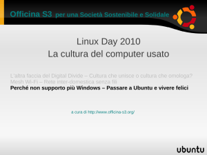 Non supporto piu Windows – passare a Ubuntu di