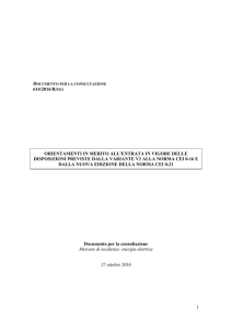 Scarica il testo in formato PDF - Autorità per l`energia elettrica e il gas