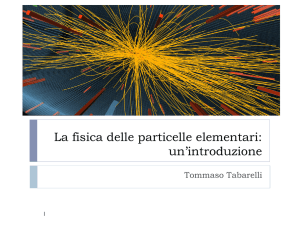 La fisica delle particelle elementari: un`introduzione