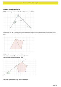 Geometria euclidea-Esercizi 50-59 50) Conoscendo gli angoli