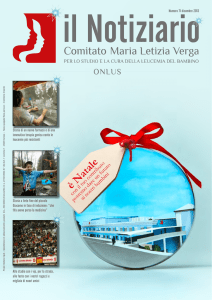 è Natale - Comitato Maria Letizia Verga
