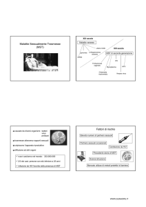 Malattie Sessualmente Trasmesse (MST) Fattori di rischio