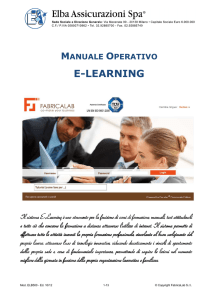 E-Learning Manualex - ELBA Assicurazioni