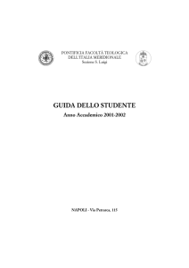 GUIDA DELLO STUDENTE