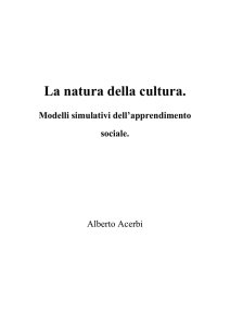 La natura della cultura - laral