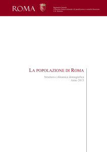 la popolazione di roma