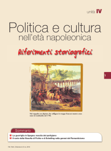 Politica e cultura nell`età napoleonica