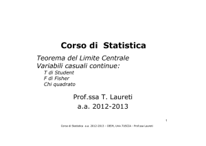 Corso di Statistica