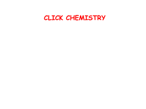 Cu-free» Click Chemistry