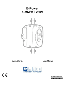 Manuale - Mac3 Spa