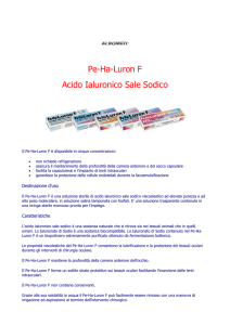 Pe-Ha-Luron F Acido Ialuronico Sale Sodico