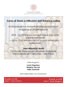 Corso di Storia e Istituzioni dell`America Latina
