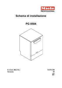 Schema di installazione PG 8504 IT