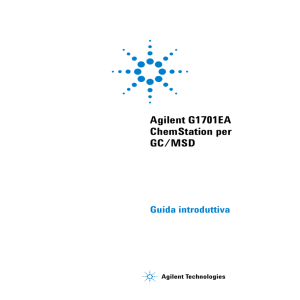 G1701EA GC/MSD ChemStation Getting Started