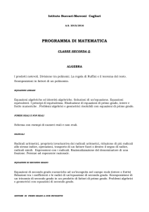Matematica - 2Q - Buccari