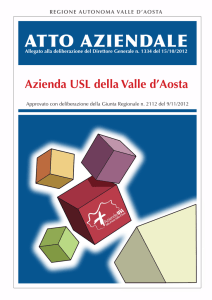 atto aziendale - USL Valle d`Aosta