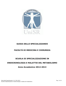 Guida dello Specializzando 2012/2013 - Università Vita