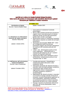 programma orario MASTER II LIVELLO 2 proposta